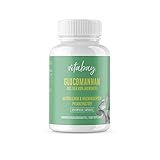 Vitabay Glucomannan 3000 mg • 120 Kapseln • Hochdosierter Pflanzenstoff • Aus der Konjakwurzel