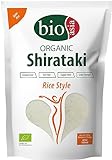 BIOASIA Bio Shirataki Reis aus Bio-Konjakmehl – Mit niedrigem Kaloriengehalt – Zucker-, fett- und glutenfrei (1 x 270 g)