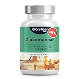 Glucomannan hochdosiert - 240 Kapseln - Konjakwurzel für Gewichtsverlust * - 4.000 mg Glucomannan pro Tagesdosis - Mit Niacin und Chrom - 100% vegan & ohne unerwünschte Zusätze