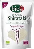 Bioasia Bio Shirataki Spaghetti – Nudeln aus aus Bio-Konjakmehl – Mit niedrigem Kaloriengehalt – Zucker-, fett- und glutenfrei (1 x 270 g)