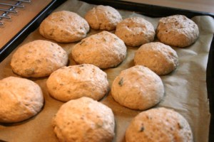 Konjakmehlbrot backen